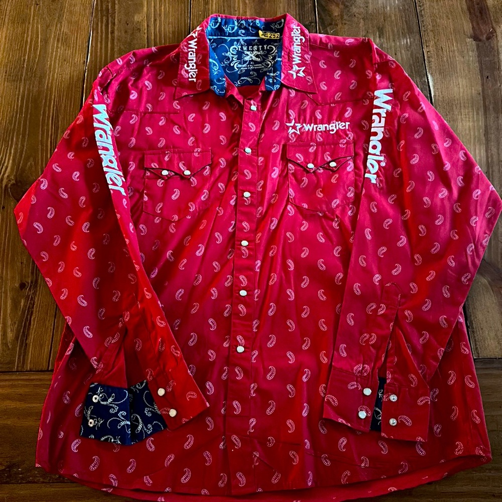 Wrangler 20X Long Sleeve Button Down Shirt